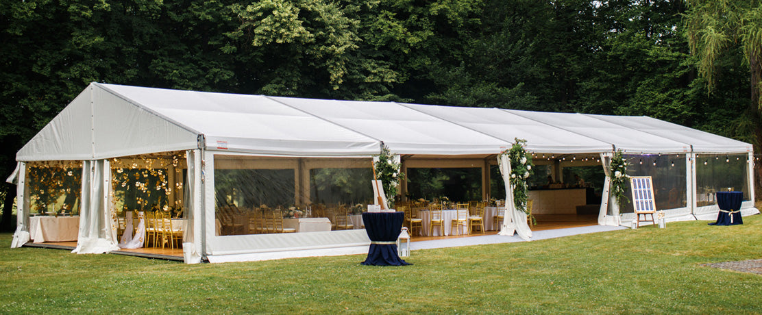 Hvilken størrelse partytelt skal jeg velge?