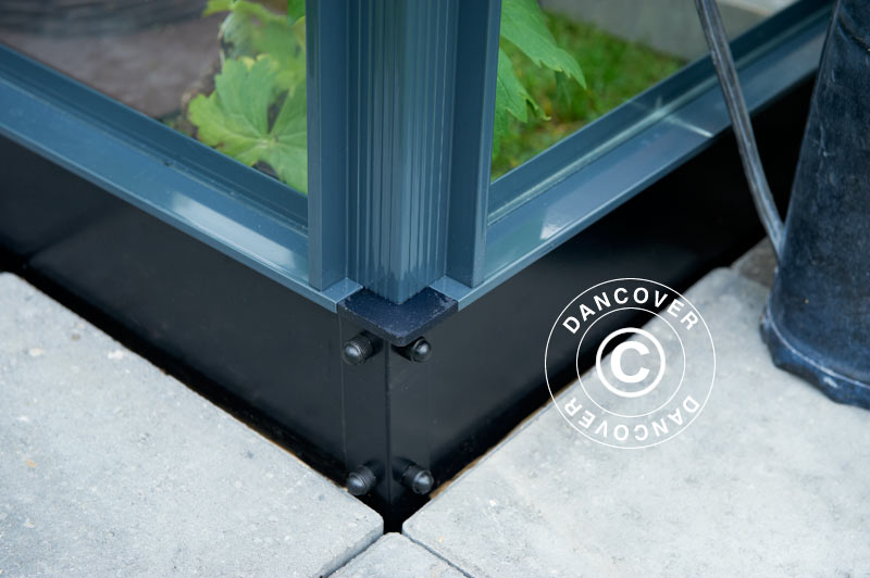 Drivhussokkel for Halls Popular 1,93x1,95x1,95m 3,8m²