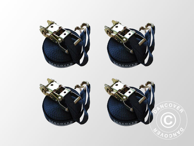 Stomstropper, Svart, 4 stk.