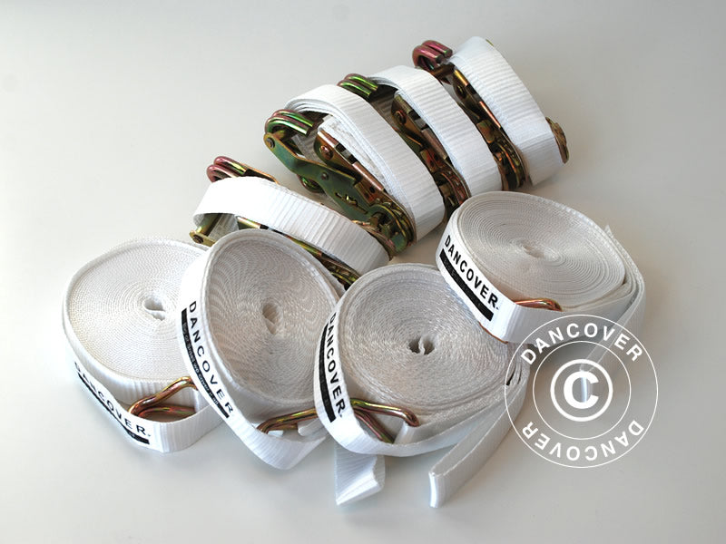 Stomstropper, Hvit, 4 stk.