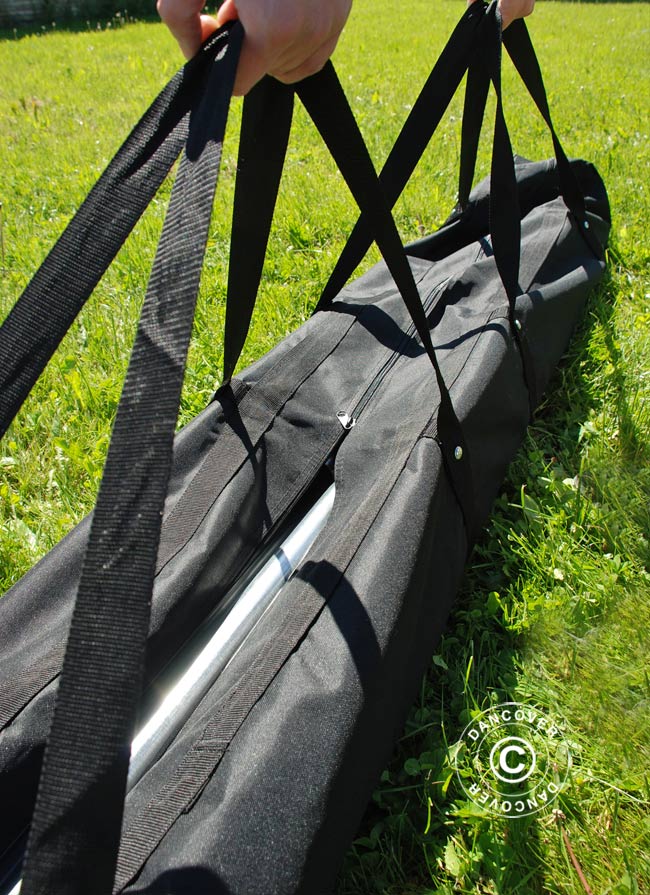 Bærebag for rammer, 230x20x30cm, 4 håndtak, svart