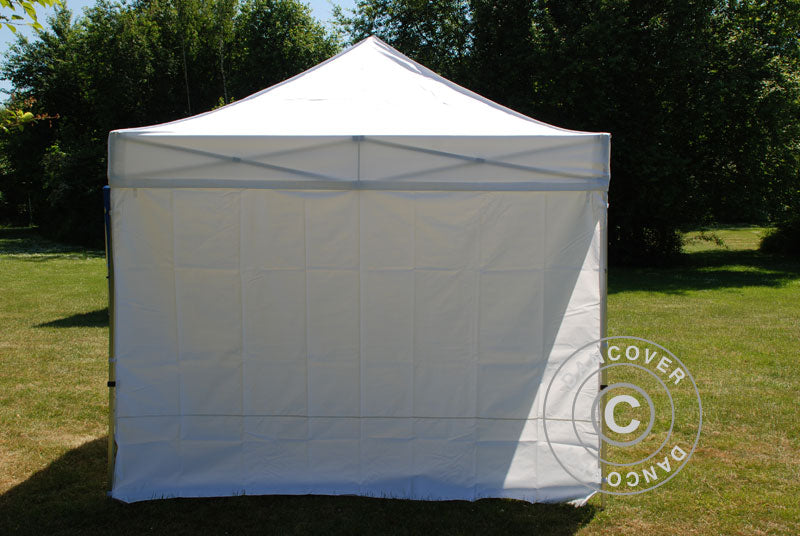 Standard sidevegg for FleXtents, 4,5m, Hvit