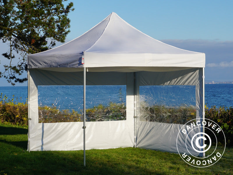 FleXtents takdrapering, Hvit, til 3x3m Quick-up telt