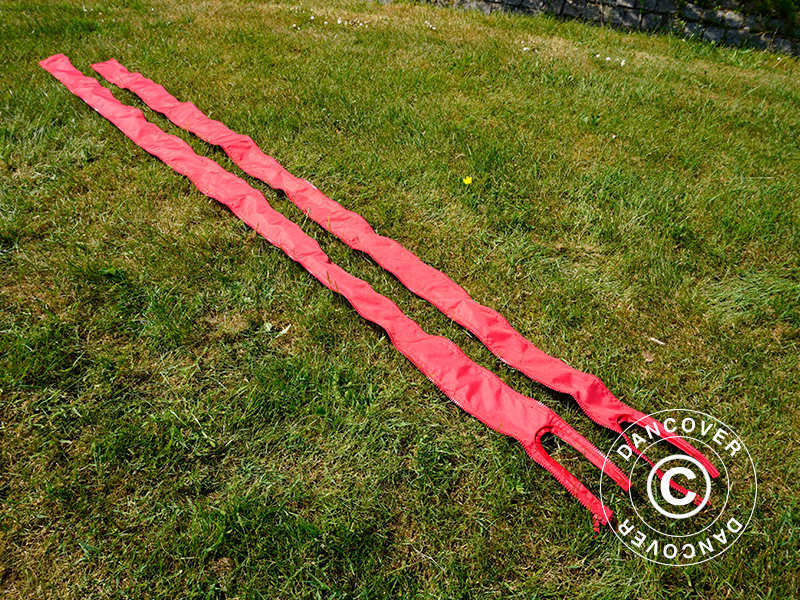 Ileggspaneler til FleXtents® PRO quick-up telt 3m-serien, Röd, 2 stk.