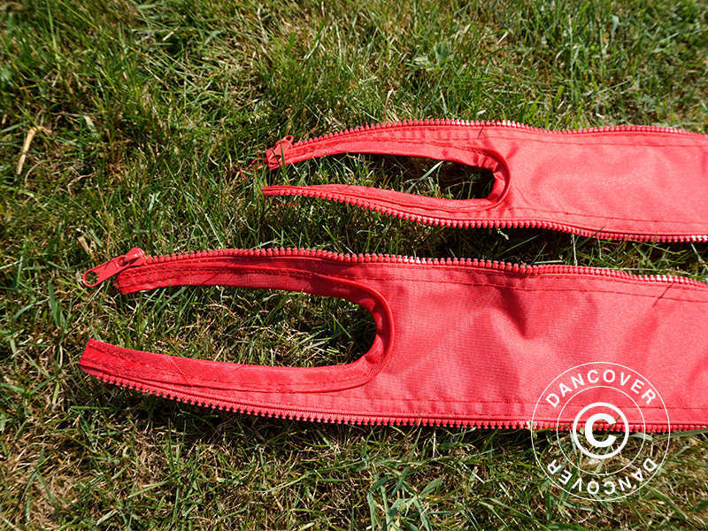 Ileggspaneler til FleXtents® PRO quick-up telt 3m-serien, Röd, 2 stk.