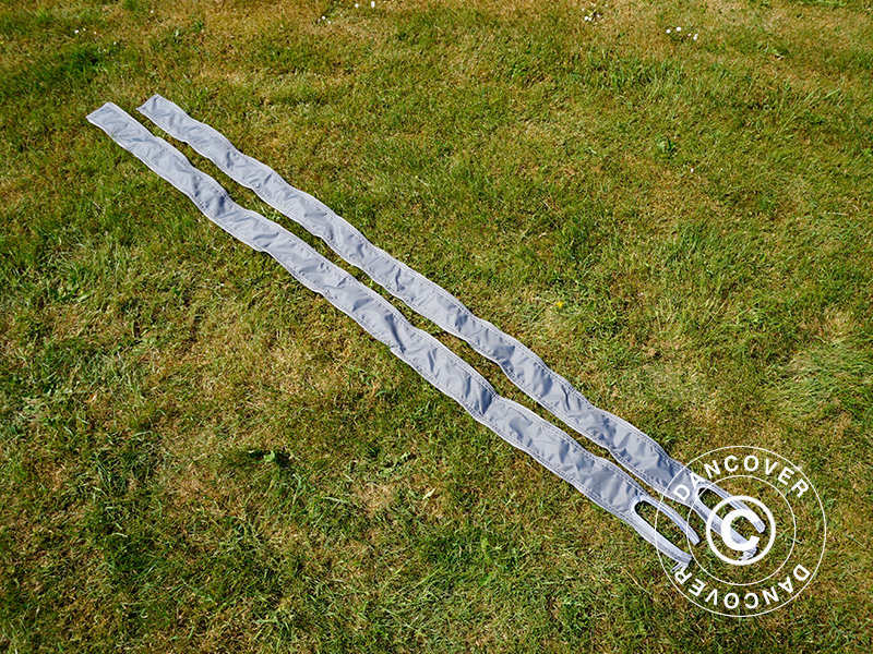 Ileggspaneler til FleXtents® PRO quick-up telt 3m-serien, Grå, 2 stk.