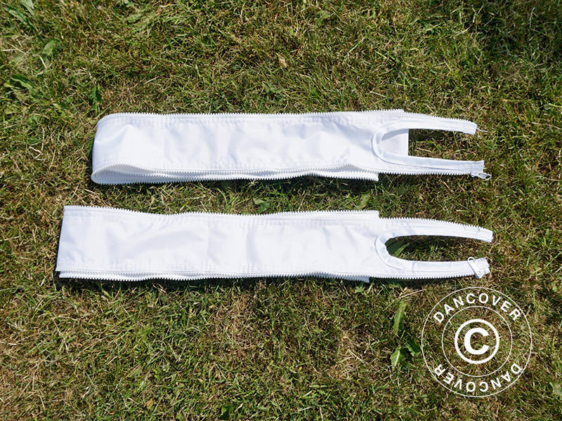 Ileggspaneler til FleXtents® PRO quick-up telt 4m-serien, hvit, 2 stk.