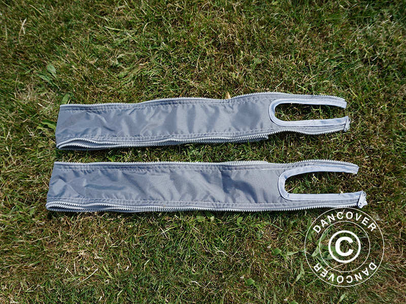 Ileggspaneler til FleXtents® PRO quick-up telt 4m-serien, Grå, 2 stk.