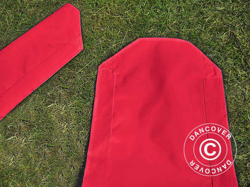 Takrenne 8m, Rød, til FleXtents