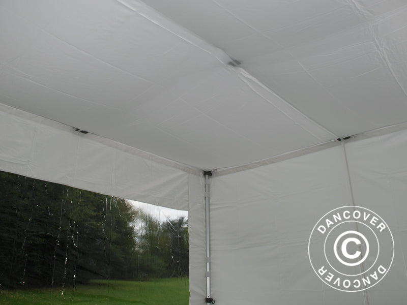 FleXtents takdrapering, Hvit, til 4x4m Quick-up telt