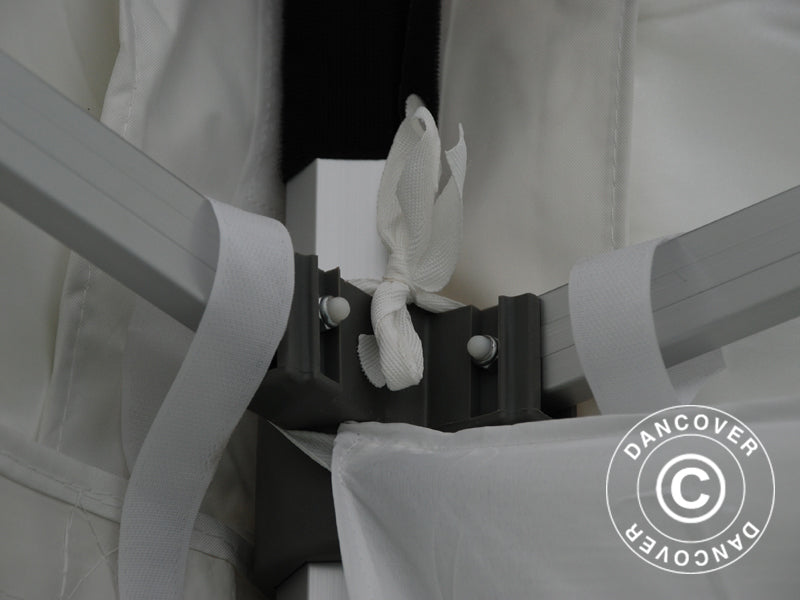 FleXtents takdrapering, Hvit, til 4x4m Quick-up telt