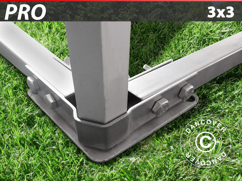 Bunnramme til FleXtents PRO 3x3m