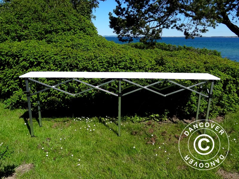 FleXtents PRO klappbord, 3m, Hvit