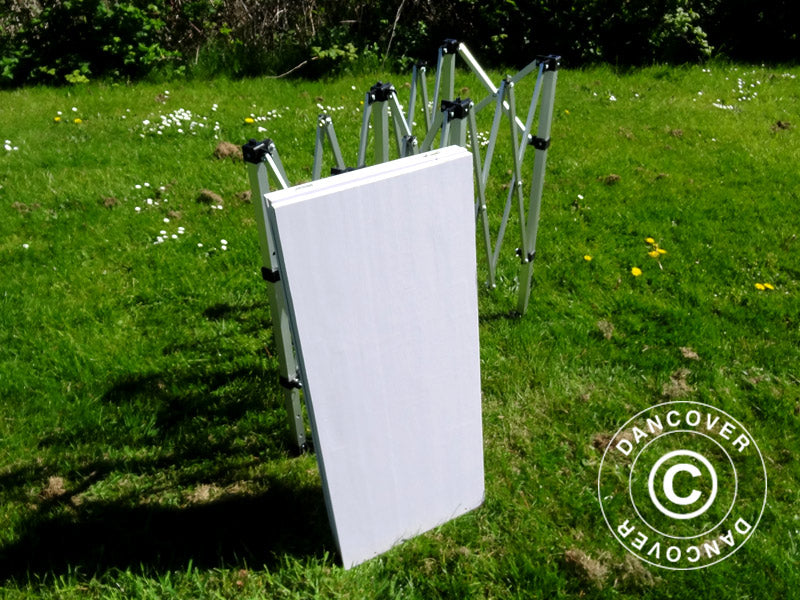 FleXtents PRO klappbord, 3m, Hvit