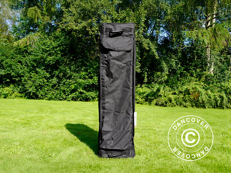Bærebag m/hjul, FleXtents® Steel 3x4,5m, Svart