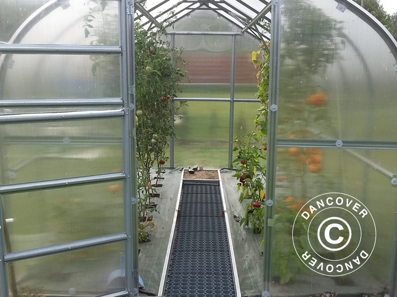 Skillekarmer til drivhus m/30 geonett, 12m