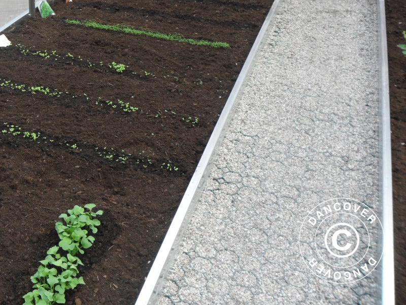 Skillekarmer til drivhus m/30 geonett, 12m