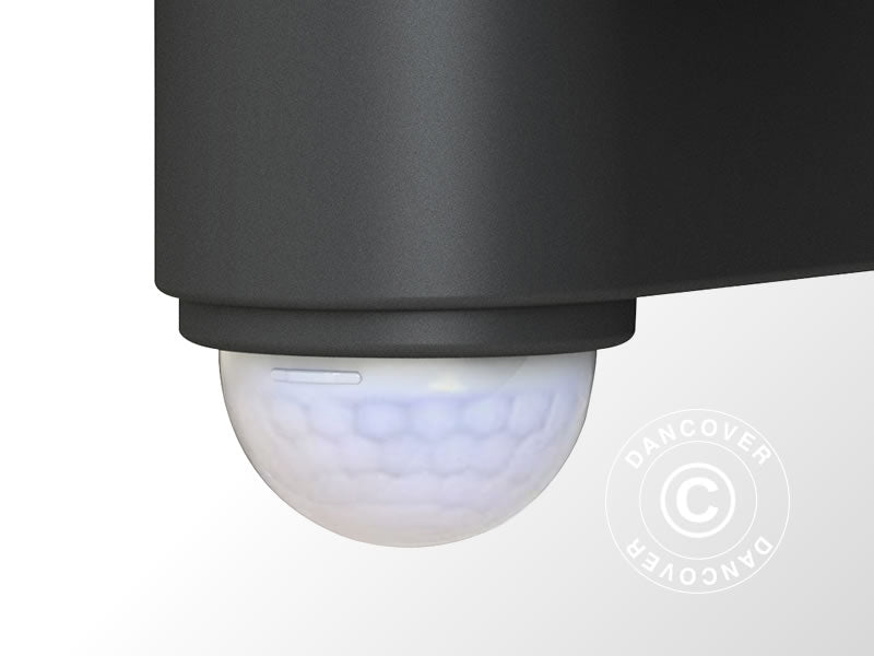 Flomlys RF2.1, trådløs LED, PIR-sensor og batteri, Svart