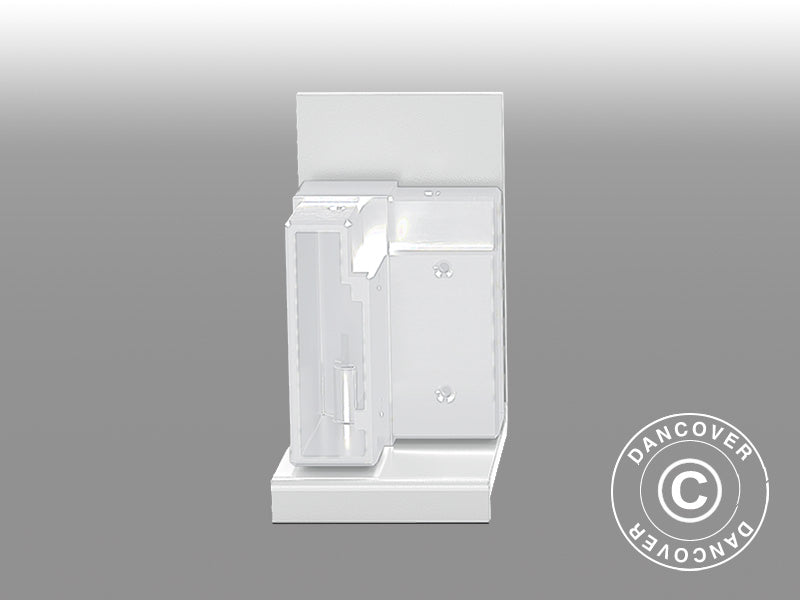 Veggbrakett til San Pablo paviljong 3x3m, 3x4m og 4x4m, Hvit, 2 stk.