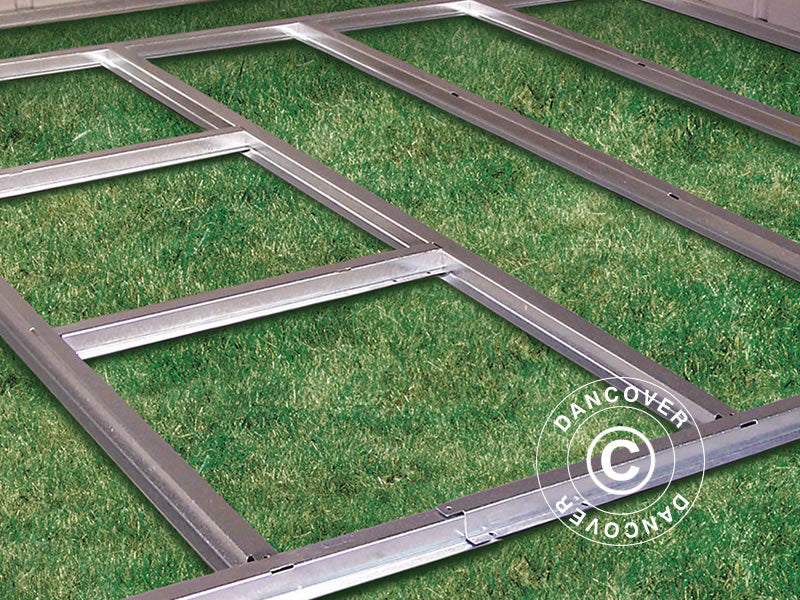 Gjør-det-selv gulvrammesett til redskapsboder 4m²