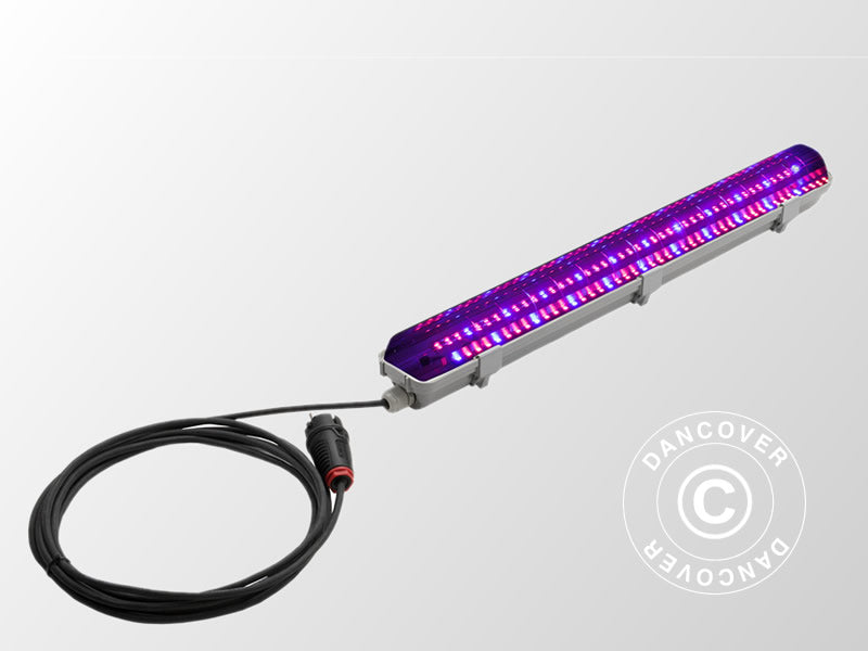 LED plantelys 0,65m, Grå