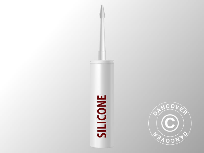 Silikonpakning til drivhus, 310ml, Transparent