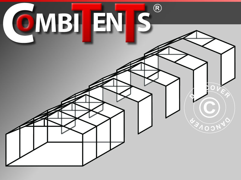 2 m utvidelse av telt CombiTents® SEMI PRO (7m serien)