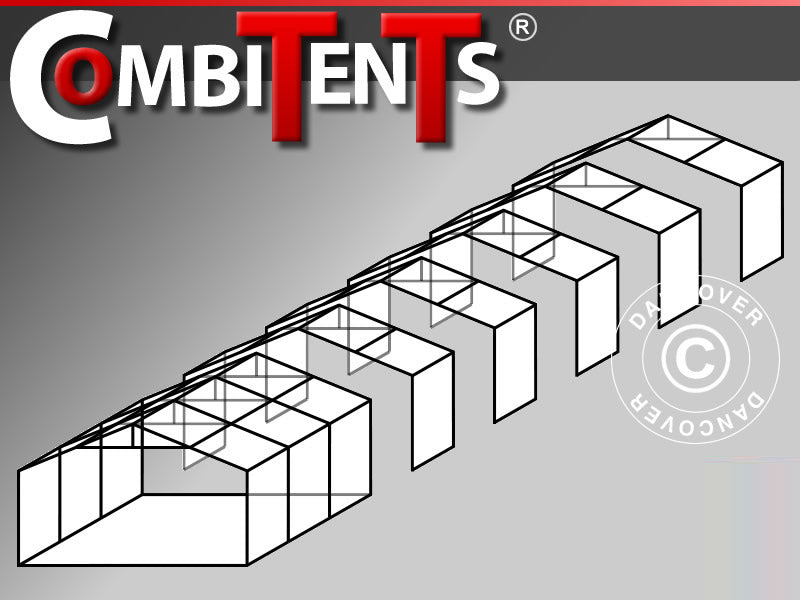 2 m utvidelse av telt CombiTents® SEMI PRO (8m serien)