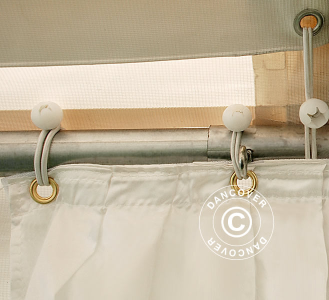 Lining og ben gardin pakke, Hvit, til 5x12m partytelt