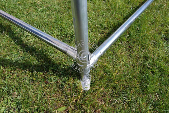 Bunnramme til 4x8m partytelt