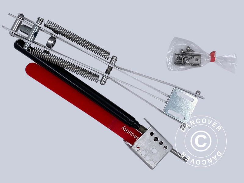 Automatisk vindusåpner til drivhus, UNIVENT, Sølvfarget