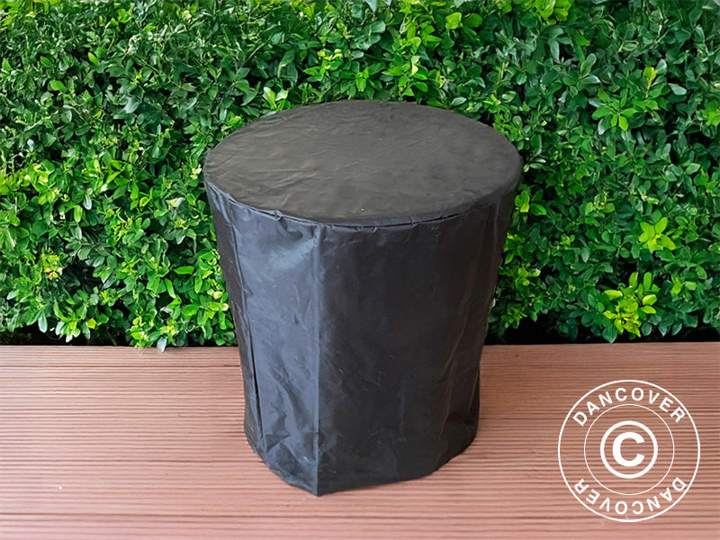 Trekk til bålfat, Ø74,5x80cm, Svart