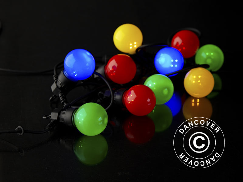 LED lyslenke startsett, Lucas, 3m, Svart/Mix/Varm Hvit