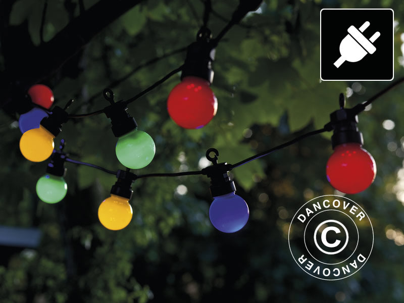 LED lyslenke startsett, Lucas, 3m, Svart/Mix/Varm Hvit