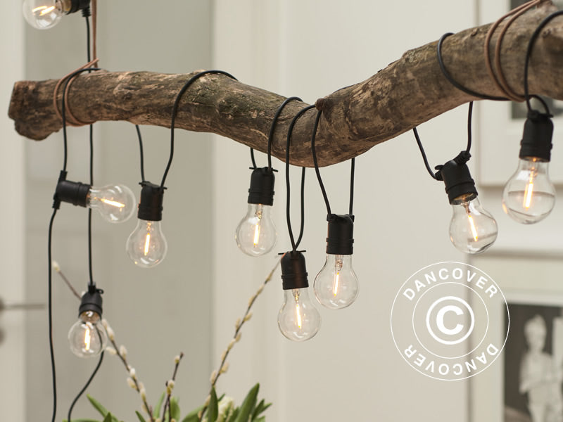 LED-lyslenker tilleggssett, Tobias, 4,5m, Klar