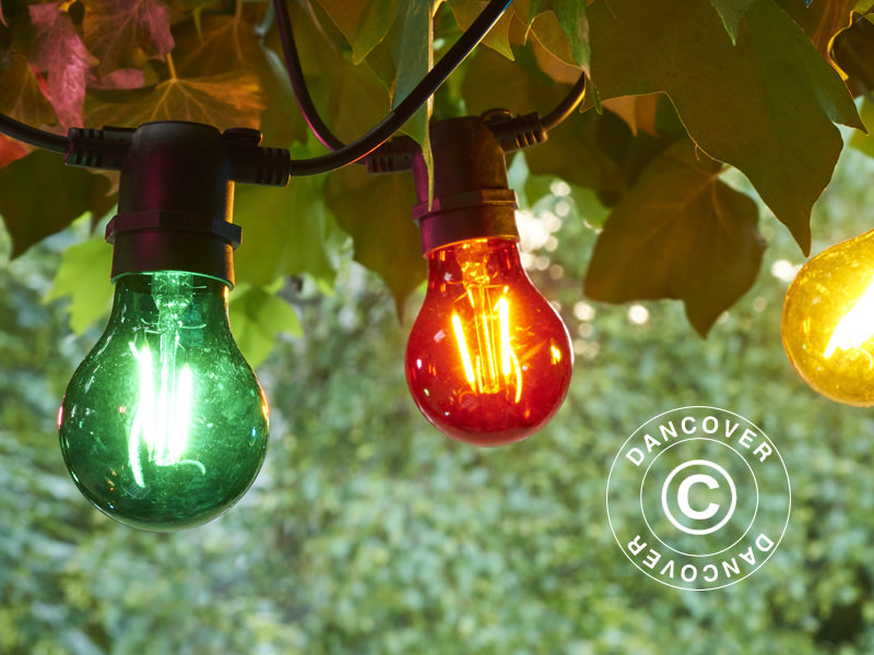 LED-lyslenker tilleggssett, Tobias, 4,5m, Flerfarget