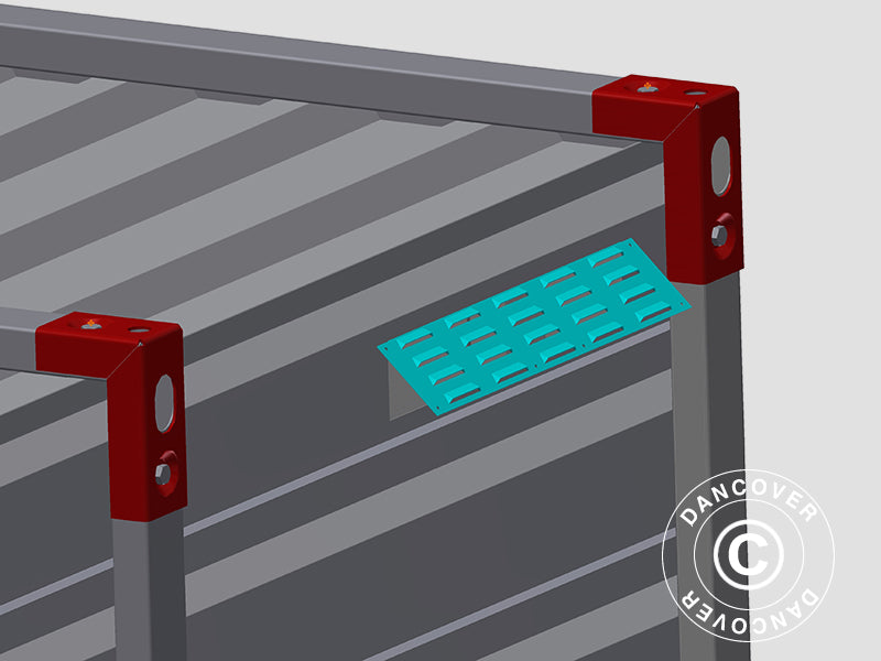 Ventilasjonsrist til container, Orion