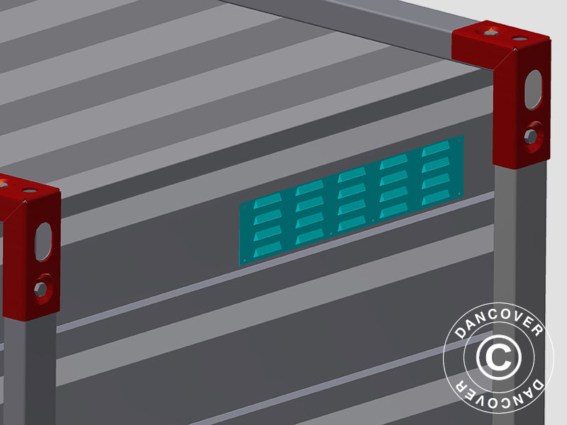 Ventilasjonsrist til container, Orion