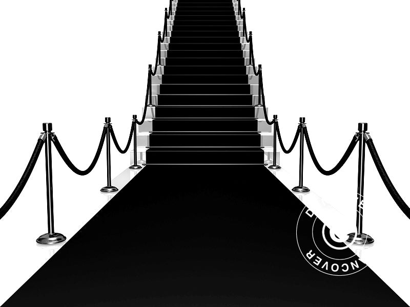 Svart løper, 1,25x8m, 400g