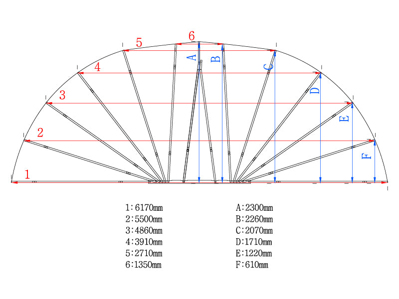Foldegarasje (Bil), 2,8x6,24x2,3m, Grå