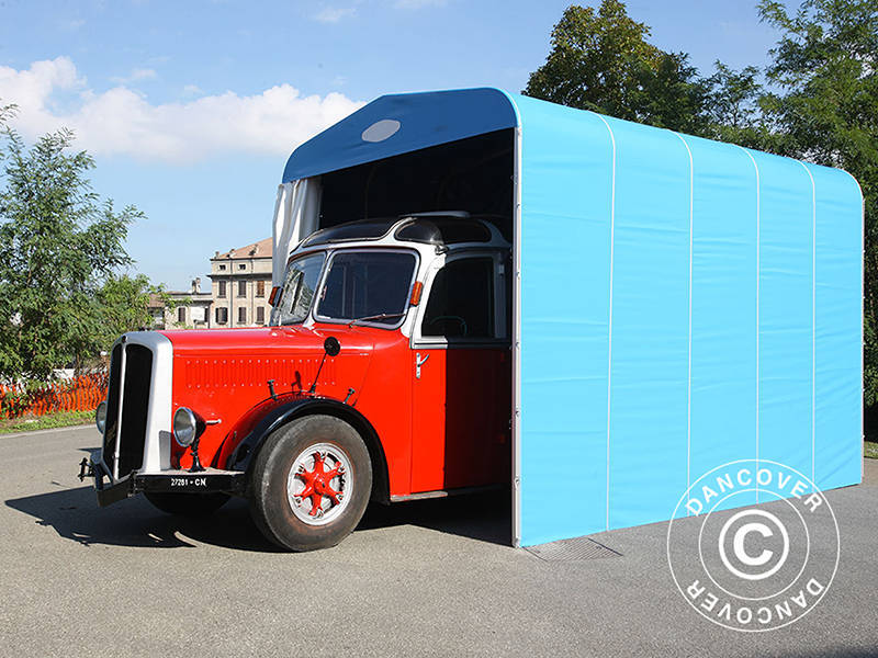 Foldegarasje (Caravan), 3x5,15x3,6m, Hvit