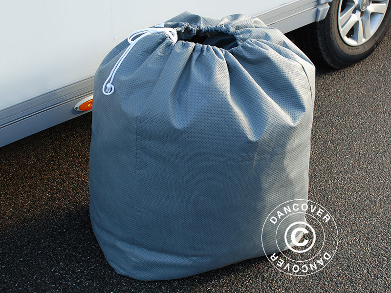 Trekk til caravan, 6,4x2,5x2,25m, Grå