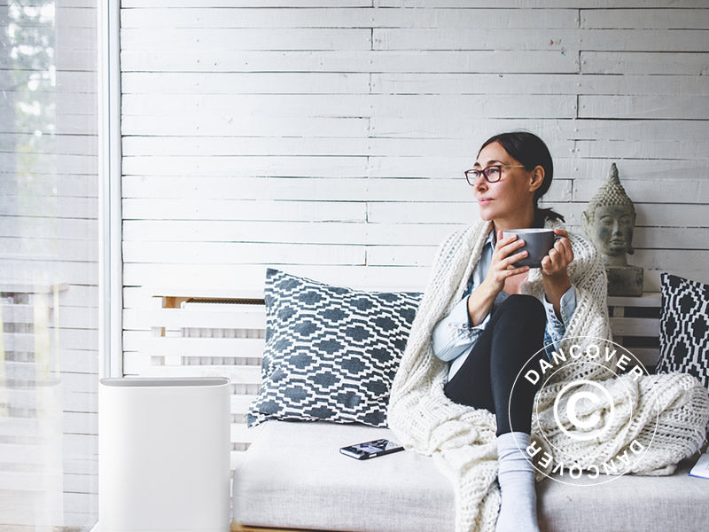 Luftavfukter 2,5 L, 40m², Hvit