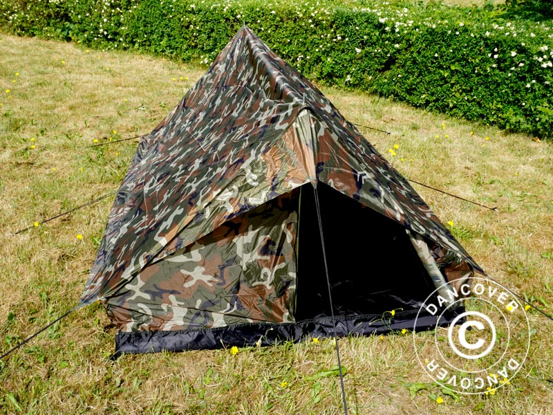Kamuflasjetelt Woodland MINI PACK, 2 personer