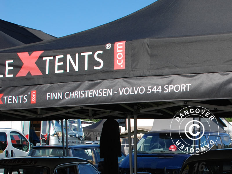 FleXtents®, Banner til quick-up telt m/trykk, 3x0,2m