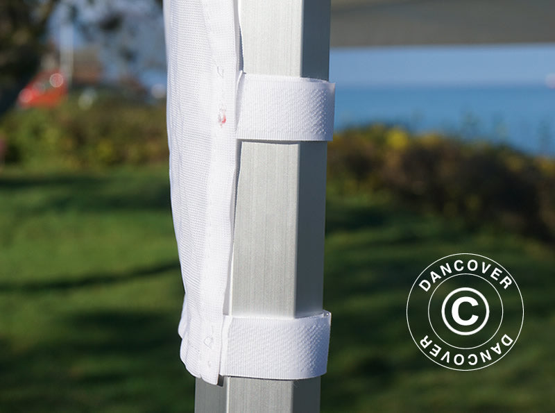 FleXtents®, Banner til quick-up telt m/trykk, 3x0,2m