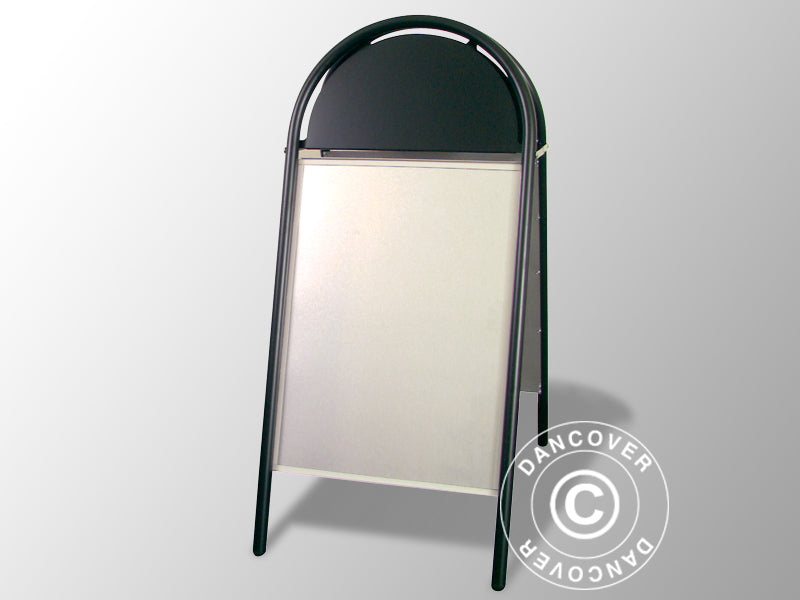 Gatebukk (A-skilt), 68x140cm, Svart