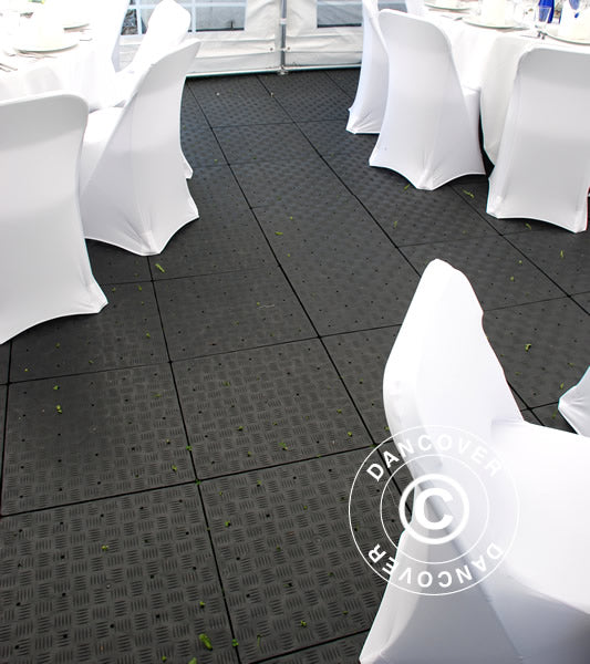 Plastgulv PRO 48 m²,  Antrasitt