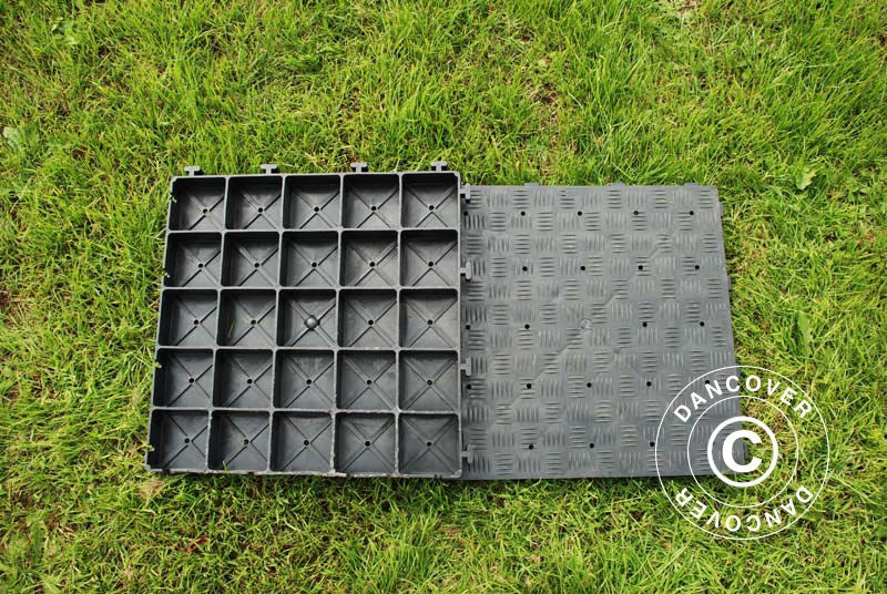 Plastgulv PRO 98 m²,  Antrasitt