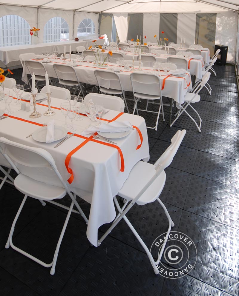 Plastgulv PRO 120 m², Antrasitt